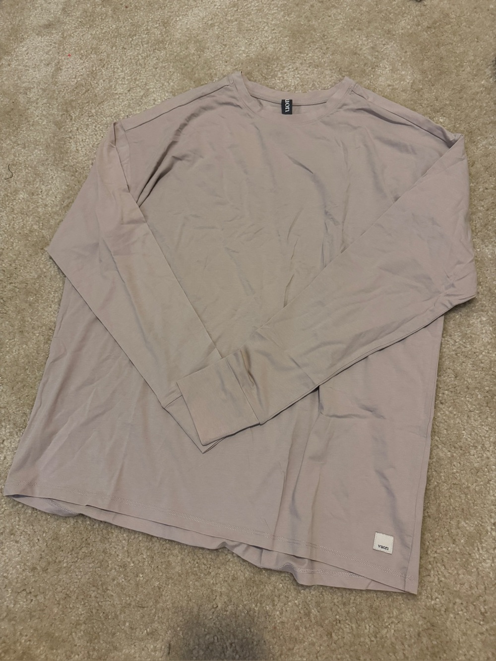 Vuori Long-Sleeve Feather Tee size XS women long-sleeve - Picture 2 of 6